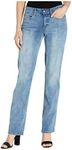 NYDJ Women's Marilyn Straight Denim Jean, Biscayne, 2