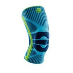 Bauerfeind Sports Knee Support - Breathable Compression Knee Brace for Athletes - Medical Grade Compression - Lightweight, Moisture Wicking, Breathable and Washable Knit Fabric (Rivera, Medium)