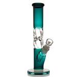 Gravity Glass Bong with Tornado percolate,Green Water Bongs with 14.5mm Bong Bowl Height 33cm Weight 800g Glass Pipe for Smoking Hookah Glass Bongs Oil Rig Smoking Pipe (30cm Green Bongs)