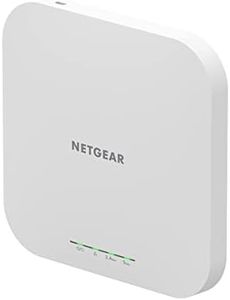 NETGEAR Wireless Access Point (WAX610) - WiFi 6 Dual-Band AX1800 Speed | Up to 200 Client Devices | 1 x 2.5G Ethernet LAN Port | 802.11ax | Insight Remote Management | PoE+ or Optional Power Adapter