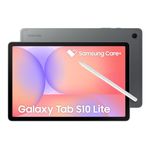 Samsung Galaxy Tab S10 Lite with S-Pen | 128GB, 6GB RAM, Wi-Fi Only | 10.9” 90Hz LCD, Android 15 WiFi 6 Tablet, All Day Battery | International Model X400 | 256GB SD Card Bundle, Gray
