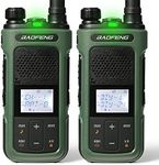 Baofeng G11S GMRS Radio Handheld, Rechargeable Walkie Talkies Long Range NOAA 2 Way Radio, GMRS Repeater Capable, with Earpiece (2 Pack)