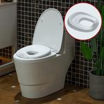 WOODBRIDGEE One Piece Toilet with Soft Closing Seat, Chair Height, 1.28 GPF Dual, Water Sensed, 1000 Gram MaP Flushing Score Toilet with Chorme Button, White,B0940-F