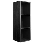 Charles Jacobs Vinyl Record LP Storage Box Unit - Black - Extra Large