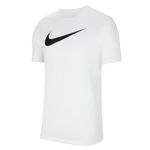 NIKE Men's Park 20 T Shirt, White/Black, L UK