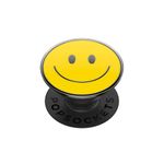 PopSockets: PopGrip - Expanding Stand and Grip with a Swappable Top for Smartphones and Tablets - Enamel Be Happy