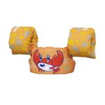 Bestway Puddle Jumper Swim Vest with Armbands, Toddler Swim Vest, Adjustable Kids Float Vest, Kids Swim Vest, Ages 2+ Multiple Designs, Orange