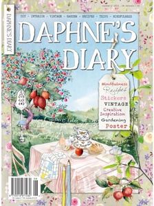 Daphne's Diary Magazine #6 2024 (ENGLISH) | Creative Art Craft Workbook | Interactive Diary Magazine for Mindfulness, Coloring, Art, Cooking, Travel | Full of Creative Inspirations and Sweet Articles