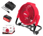 IBELL CF 24-05 Cordless Portable Fan with 4AH Battery and Charger