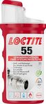 LOCTITE 55, Thread Sealing Thread for Quick Seal, Thread Seal for Pipe Threads and Fittings, for Threads Made of Metal and Plastic, 1 x 160 m