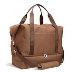 Lo & Sons Catalina Deluxe - Premium Recycled Poly - 40L Capacity (Duffel Bag for Road Trips | Carry On Travel Bag | Weekender Bag | Hospital Bag With Shoe Compartment | Gym Bag For Men or Women),