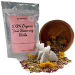 Vaginal Cleansing Yoni Steaming Herbs| 1 Month Supply | 100% Organic | Cleansing, Soothing, STIMULATING