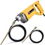 SWADESI KRAFTS 1220-WTT Concrete Vibration Machine Electric Needle | Concrete Vibrator 13000RPM with 1.5 Mtr +2 Mtr Needle D10