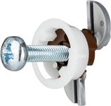 Gripit Brown Plasterboard Fixings - Pack of 25 - Heavy Duty Plasterboard Fixings for Drywall & Stud Walls, Holds Up to 93kg - for Radiators, AV Equipment and Lighting - Easy Install & UK Designed