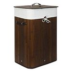 Bamboo Hamper With Lids