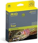 RIO PRODUCTS Fly Line Avid Trout Wf7F Pale Yellow, Pale-Yellow