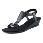 Alfani Womens Vacanzaa Open Toe Casual Platform Sandals, Black, Size 10.0 US / 8 US