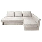 CRIUSJA Couch Cover for IKEA Friheten Sofa Bed Sleeper, Couch Covers for Small Corner Couch, Sofa Slipcovers for Living Room with Cushion and Throw Pillow Covers (S-14, Right Chaise)