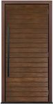 Fiberglass Exterior Entry Door from ETO Doors - Horizontal Plank Door with Textured Grain - Stainable & Paintable (41-3/4"x79 x1-3/4)