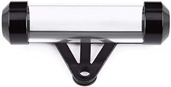 Tubo de impuestos para motocicletas Vobor Tubo de impuestos de seguridad general para motocicletas Marco cilíndrico impermeable (Color: Negro)