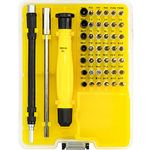 46 in 1 Precision Electronic Screwdriver Set R'deer Magnetic Professional Repair Tools Kit with Tweezers Extension Bar Component Box and Flexible Shaft for iPhone MAC Xbox PS4 PC Watch Glasses