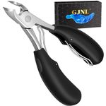 Wide Jaw Nail Clippers for Thick Seniors Toenails - Christmas Secret Santa Ctocking Fillers Gifts for Men Dad, Large Opening Heavy Duty Nail Clippers, Ultra Sharp Professional Toenail Cutter