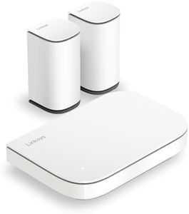 Linksys Velop Micro WiFi 6 mesh dual-band, Router WiFi 6, Velocità max 3 Gbps, portata 465 m2, per oltre 150 dispositivi, Sostituisce extender e router, confezione da 3