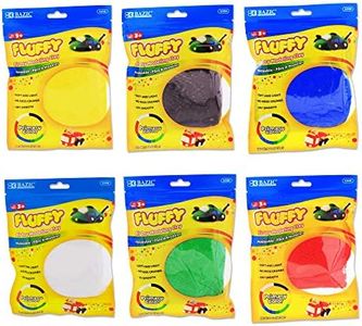 BAZIC Products Air Dry Clay 6 Color 12 oz, Light Modeling Dough Art Craft Slime, Non Toxic Gift for Artist Kids Toddler Boys Girls, 48-Pack