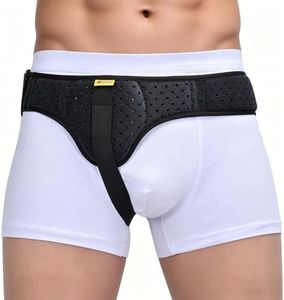 Tenbon Hernia Belts for Men and Women Left or Right Side Hernia Support Truss for Inguinal Groin Pain with Removable Compression Pads for Pref or Post-Surgical, Femoral, Comfortable Adjustable Waist Strap Guard