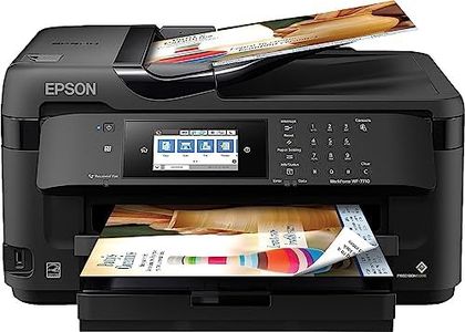 WorkForce WF-7710 Wireless Wide-format Color Inkjet Printer with Copy, Scan, Fax, Wi-Fi Direct and Ethernet, Amazon Dash Replenishment Ready