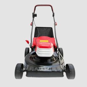 RBD 16-Inch Electric Lawn Mower - High Power Corded Grass Cutter with 50L Collection Box, Steel Deck & Adjustable Cutting Height - Low Maintenance, Lightweight Push Mower for Home Garden & Landscaping