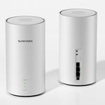 SDX65 Suncomm 5G Sim Router Unlocked | All Network Sim Support | WiFi-6 NR SA/NSA | Qualcomm SDX65 Dual-Band 2.4G/5Ghz Volte/VoNR/Band Lock/Cell Lock/VPN/Openwrt/Firewall | Plug & Play