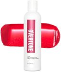 Overtone Daily Color Depositing Conditioner - 8oz Temporary Coloring Conditioner w/Shea Butter & Coconut Oil - Refresh Color & Prevent Fading - Vegan & Cruelty-Free, Pink for Brown is Rapsberry Pink