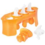 Tovolo 3D Ice Lolly/Pop Moulds, Set of 4, Dino