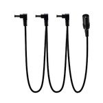 Security-01 Guitar Pedal 9V Power Supply Splitter Cable, 3 Way Daisy Chain Cable, for Guitar Effects
