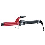 BaBylissPRO Tourmaline and Ceramic Curling Iron, 1 Inch barrel ,Black and Red