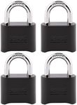 Master Lock Black Combination Lock,