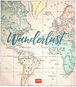 Legami – Maxi Telo Mare, Tema: Travel, Asciugatura rapida, Asciugamano Ultra-assorbente in Microfibra, Compatto, Leggero da Trasportare, Misure: 175x200 cm, per Spiaggia, Piscina, Mare, Giardino