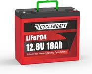 CYCLENBATT 12V 18Ah Lithium Battery