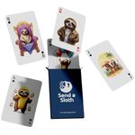 Sloth Playing Cards: A Delightful and Fun Set with Adorable Sloth Designs - The Perfect Present for Women, Men, Kids - Unique Sloth-Themed Card Set Hours of Entertainment and Joy