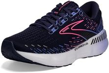 Brooks Women's Glycerin Gts 20 Running Shoe, Pecoat Blue Pink, 6 UK