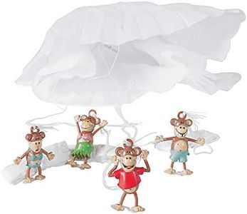 Fun Express - Beach Monkey Paratroopers (4dz) - Toys - Character Toys - Wind Ups & Paratroopers - 48 Pieces