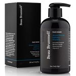 The Gentlemen's Face Wash by Beau Brummell for Men | An Activated Charcoal Daily Facial Cleanser | Expertly Formulated Men's Skin Care - 8 fl. oz. by Beau Brummell