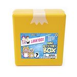 LankyBox Mini Mystery Box, for The Biggest Fans , 2 Mystery Figures, 1 Squishy Figure, a pop-it, and 3 Stickers