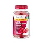 Vitawell Adult Multivitamin Gummies | 120 Raspberry Flavour Gummies | Mega Pack | 2 Months’ Supply | Two a Day Chewable Adult Multivitamins | 10 Essential Adult Vitamins | by Vitawell