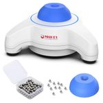 FOUR E'S SCIENTIFIC 5600rpm Vortex Mixer Paint Mixer with Extra Silicone Cap and 100pcs Mixing Balls Touch Function Lab Vortex Shaker for Lab Inks Acrylic Paints Nail Polish