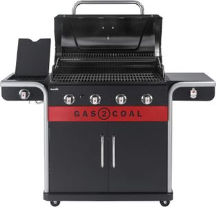 Char-Broil Gas2Coal 440 Hybrid Grill – Gas and Charcoal BBQ