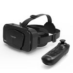 ANEEK VR SHINECON | VR Headset Immersive 600° Viewing Experience |VR Games & YouTube 360 Headset| Compatible with iPhone & Android | 3.5-7.2 inch Version Virtual Reality Glasses with Wireless Remote