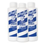 Campbell’s Liquid Shave Cream, Barber Shaving Cream, Professional Shaving Supplies and Products, 8 Ounces, (Pack of 3)