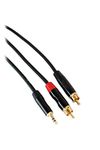 Digiflex HIN-1K-2R-6 6' Pro Splitter Cable to Connect iPads/iPhones to Consoles or Home Stereos